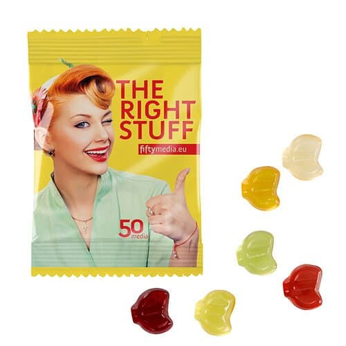 Fruchtgummi STANDARD-Formen 10 g im konventionellen Tütchen