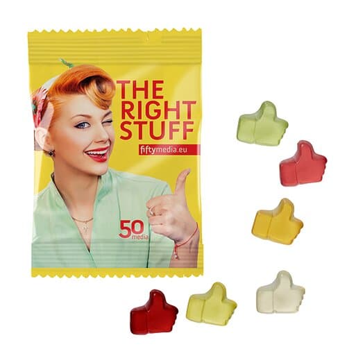 Fruchtgummi STANDARD-Formen 10 g im konventionellen Tütchen
