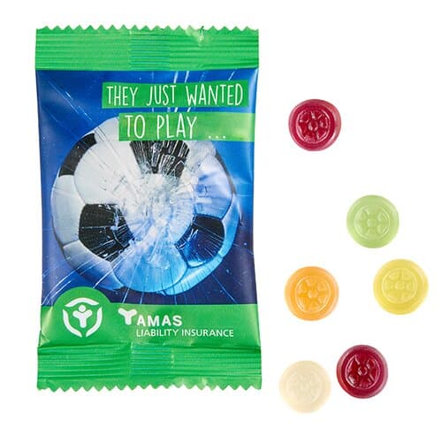 Fruchtgummi STANDARD-Formen 15 g im konventionellen Tütchen