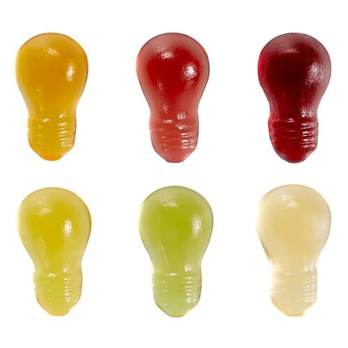 Fruchtgummi STANDARD-Formen 20 g im kompostierbaren Tütchen
