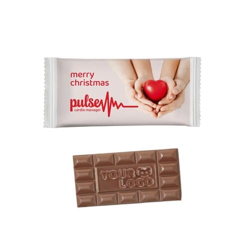 Schoko-Sondermotiv M im Papierflowpack