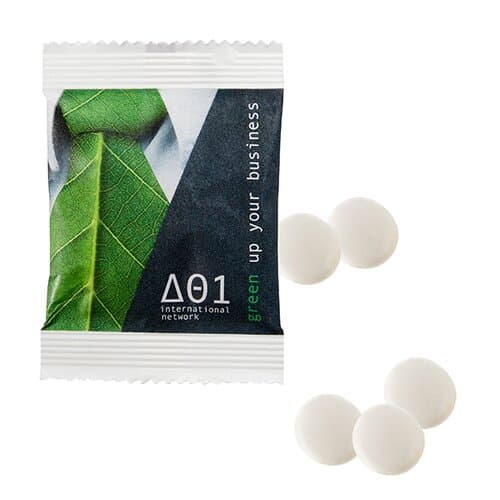 2er mentos Classic Mint, im Papiertütchen