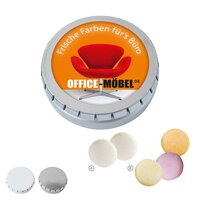 MINI-Drück-mich-Dose mit mentos 50g