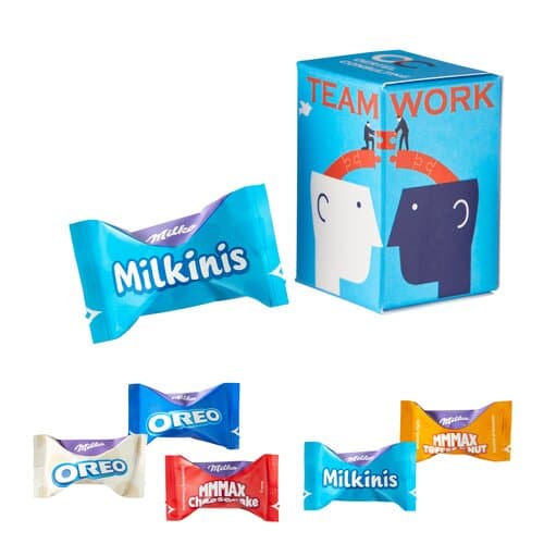 Mini Promo-Tower mit Milka Favourites Mix