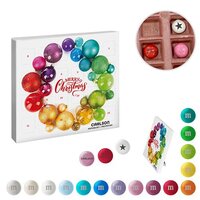reinpapier MiniAdventskalender mit personalisierten MMS Schokolinsen