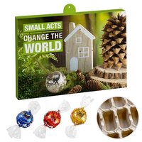 Premium PräsentAdventskalender Eco mit Lindt Lindor Kugel Mix