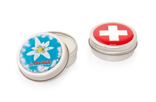 Lippenpflege im Aluminium-Döschen "LipJar Alu Doming"