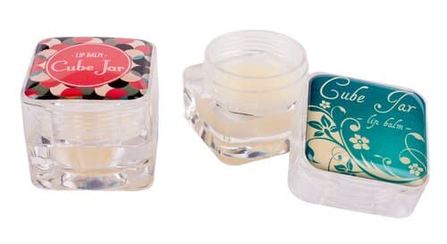 Lippenpflege im transparenten Kubus "Lipcare Cube"