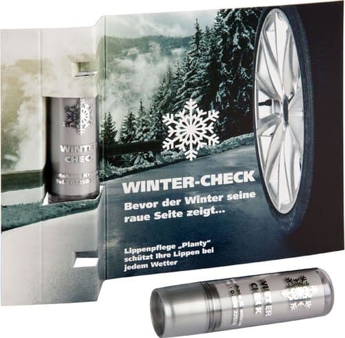 Lippenpflegestift mit Karte "Lipcare Card"
