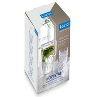 CRYSTAL Kanne 16l mit 4 Becher 250ml