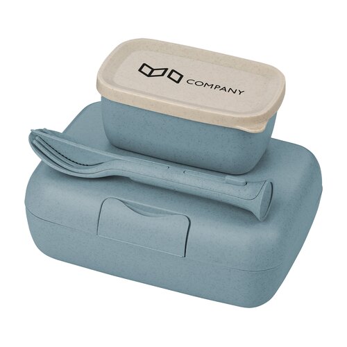 KOZIOL CANDY READY Lunchbox-Set + Besteck-Set - MADE IN GERMANY
