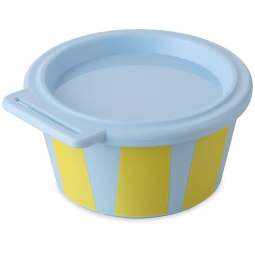 KOZIOL NORA BOX 250ml STRIPES Schale 250ml mit Deckel - MADE IN GERMANY