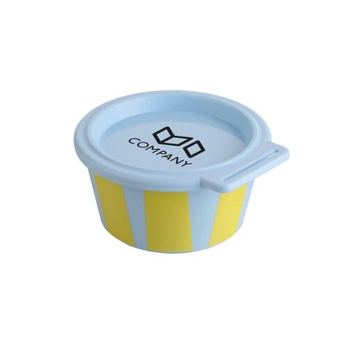 KOZIOL NORA BOX 250ml STRIPES Schale 250ml mit Deckel - MADE IN GERMANY