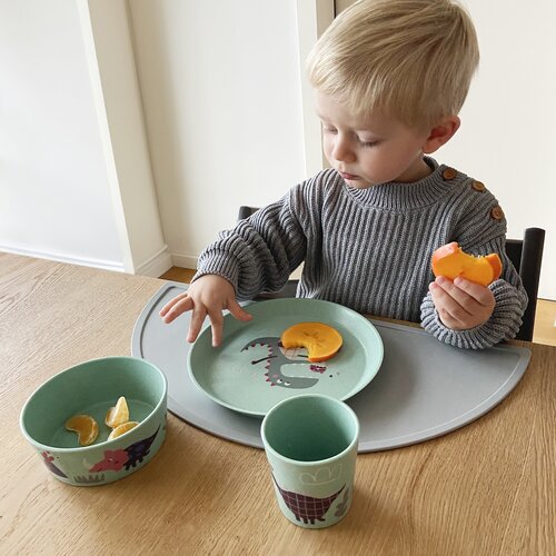 KOZIOL CONNECT REX Kleiner Teller + Schale + Becher - MADE IN GERMANY