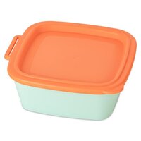 sweet green / strong coral