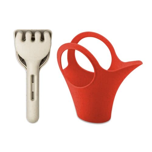 KOZIOL KLIKK SAND READY GARDEN Sandwerkzeug Set 3-teilig + Gießkanne - MADE IN GERMANY