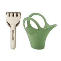 nature desert sand / nature leaf green