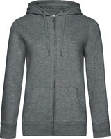 Damen ZipHoodie BC  QUEEN Zipped Hood