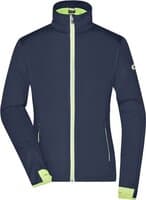 navy / bright yellow