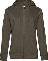 Damen ZipHoodie BC  QUEEN Zipped Hood