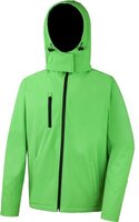 vivid green / black