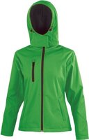 vivid green / black