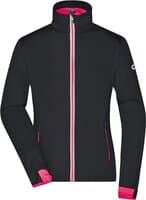 black / light red