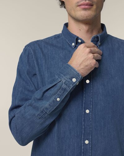 Stanley Stella Herren T-Shirt Stanley Denim Shirt