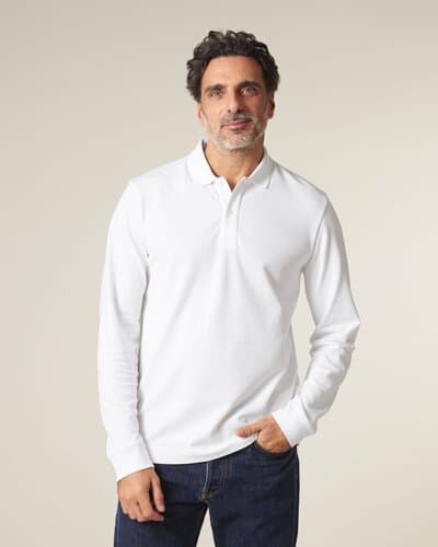 Stanley Stella Unisex Poloshirt Prepster 2.0 Long Sleeve