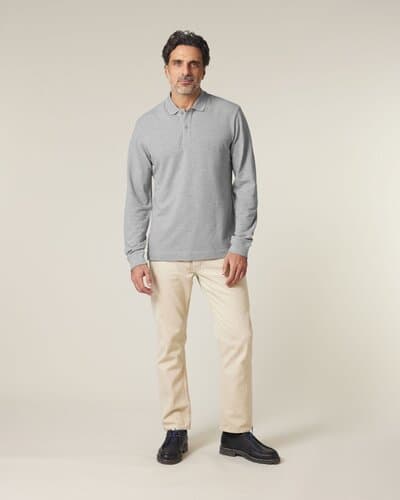 Stanley Stella Unisex Poloshirt Prepster 2.0 Long Sleeve