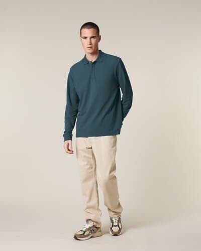 Stanley Stella Unisex Poloshirt Prepster 2.0 Long Sleeve