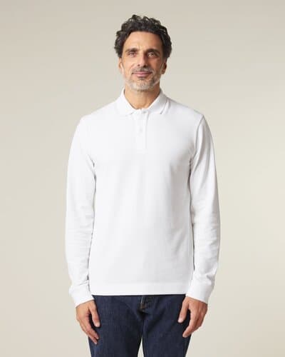 Stanley Stella Unisex Poloshirt Prepster 2.0 Long Sleeve