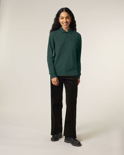 Stanley Stella Unisex Poloshirt Prepster 2.0 Long Sleeve