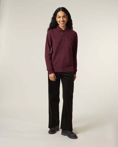 Stanley Stella Unisex Poloshirt Prepster 2.0 Long Sleeve
