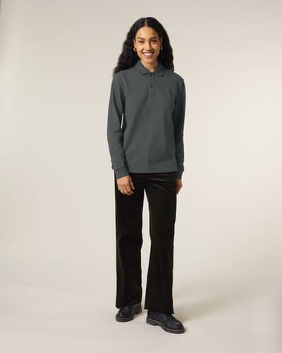 Stanley Stella Unisex Poloshirt Prepster 2.0 Long Sleeve