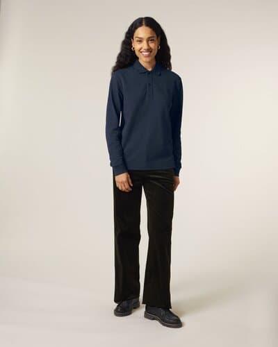Stanley Stella Unisex Poloshirt Prepster 2.0 Long Sleeve