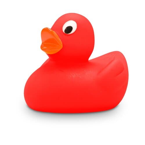 Werbeente Tilda XS Rot, ca. 4 cm