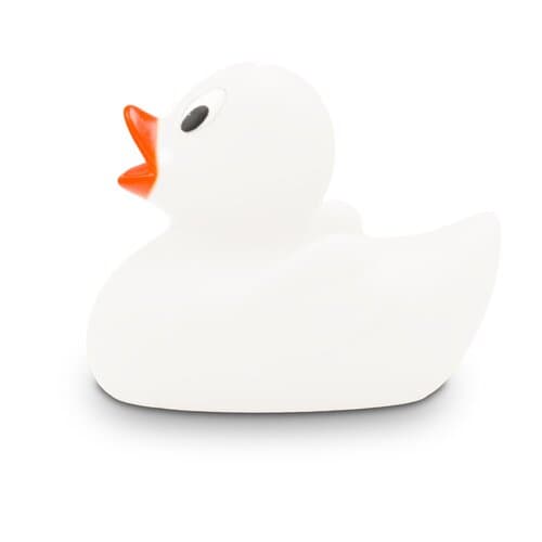 Werbeente Lotta XS Weiß, ca. 4 cm