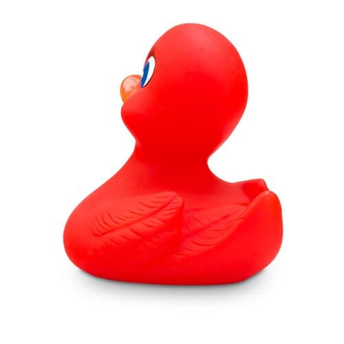 Werbeente Ruby, ca. 8 cm