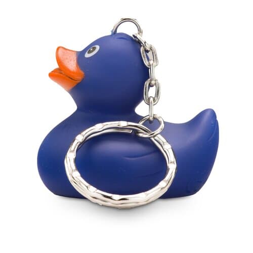 Werbeente Boris XS mit Schlüsselanhänger, ca. 5 cm