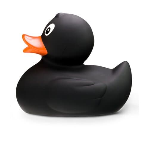 Werbeente Blacky XXL, ca. 30 cm