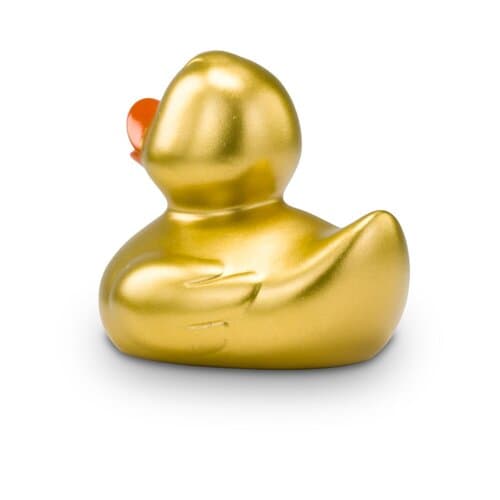 Werbeente Goldmarie Mini, ca. 6 cm