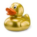 Werbeente Goldmarie XXL, ca. 30 cm