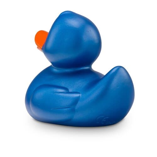 Werbeente Bianca Blauglanz, ca. 8 cm