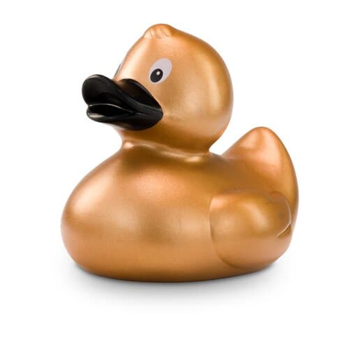 Werbeente Kira Kupfer, ca. 8 cm