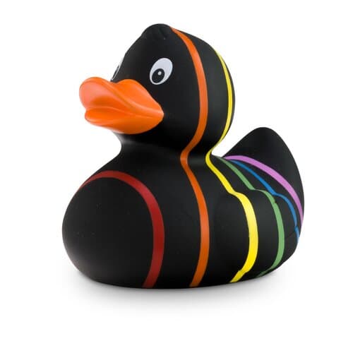 Werbeente Rebecca Regenbogen, ca. 8 cm