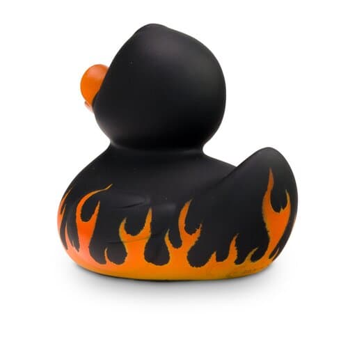 Werbeente Frank Flamme, ca. 8 cm