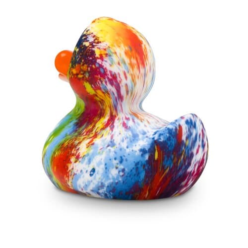 Werbeente Kathrin Kunterbunt, ca. 8 cm