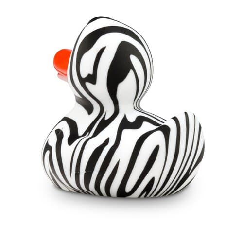 Werbeente Zoe Zebra, ca. 8 cm