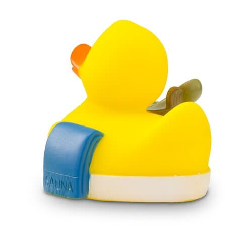 Werbeente Sandy Sauna